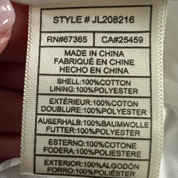 Betsey Johnson White Maxi Dress SZ M Swiss Dot Smocked Waist Boho Ruffle Cottage - Picture 10 of 11